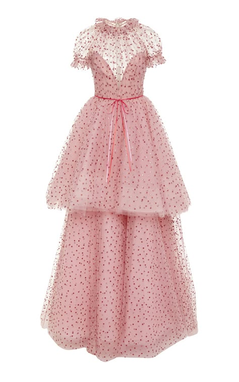 Fancy Sleeves, Cocktail Pink, Tiered Gown, Michael Cinco, Formal Clothes, Ellie Saab, Designer Profile, Illustration Style, Fashion Attire