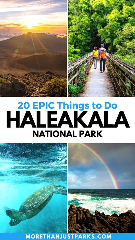 things to do haleakala national park Sunrise Haleakala, Weekend Trip Packing List, Maui With Kids, Weekend Trip Packing, Hawaii National Parks, Road Trip Printables, Haleakala Sunrise, Affordable Family Vacations, Maui Photos