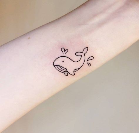 Cartoon Whale Tattoo, Character Design Concept Art, Flash Tats, Solar System Tattoo, Whale Tattoo, Cartoon Whale, Whale Tattoos, Petite Tattoos, Sweet Tattoos