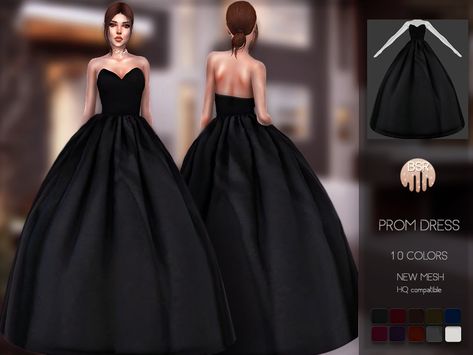 Sims 4 Wedding Dress, Die Sims 4, Sims 4 Dresses, Sims4 Clothes, Sims 4 Cc Packs, Sims 4 Collections, Best Sims, Sims 4 Mods Clothes, Glamour Dress