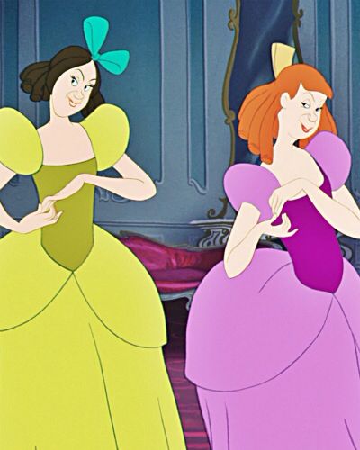 Drizella and Anastasia Evil Step Sisters, Drizella And Anastasia, Anastasia Tremaine, Drizella Tremaine, Disney Villain Costumes, Anastasia And Drizella, Sister Costumes, Evil Stepmother, Evil Disney