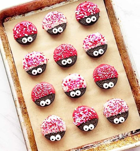 Love Bug Birthday Party, Love Bug First Birthday Party, Love Bug Birthday Theme, Love Bug Oreos, Love Bug Turns One, Love Bug 1st Birthday Party, Bug Themed Food, Love Bug Baby Shower Ideas, Love Bug Party