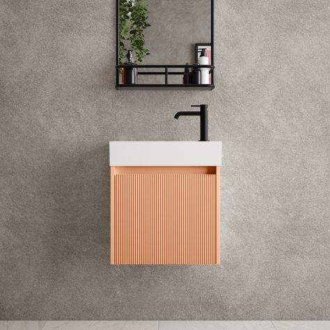 Thoughtful use of colour and design elements can transform even the smallest bathroom into a functional and stylish sanctuary. Check out our design ideas for making your small bathroom big on sophistication. https://34stjohn.com/blogs/inspiration/17-small-bathroom-colour-design-ideas #34stjohn #smallbathroom #bathroomdesign #cloakroom #bathroominspo Small Vanity Unit Bathroom, Small Vanity Unit, Smallest Bathroom, Pantone Colour Of The Year, Small Bathroom Colors, Bathroom Big, Bathroom Addition, Small Vanity, Bathroom Redesign