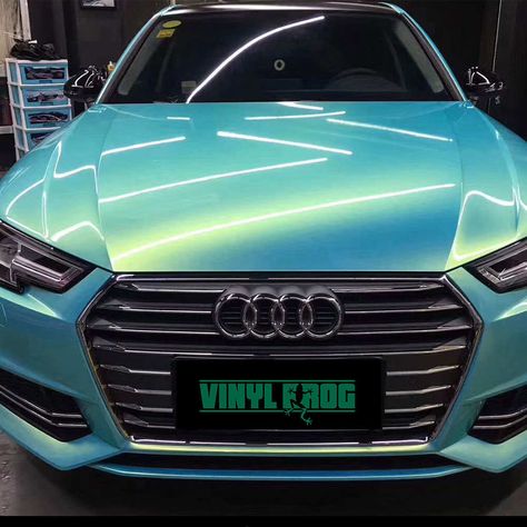 Chameleon Paint Cars, Car Wrap Ideas, Teal Car, Turquoise Car, Camo Car, Car Wraps, Girly Car, Car Wrap Design, Toyota 86