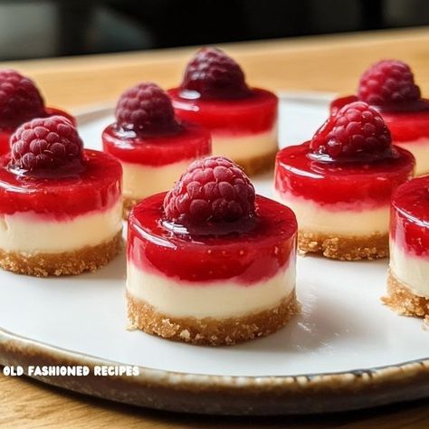 Introduction: If you’re looking for a sweet treat that’s both elegant and easy to make, these mini raspberry cheesecakes are perfect for any occasion. Bite-sized, yet bursting with flavor, they ... Read more Cheesecake Mini Cups, Mini Raspberry Cheesecake, Mini Cheesecake Cups, Raspberry Cheesecakes, Mini No Bake Cheesecake, Individual Cheesecakes, Mini Cheesecake Recipes, Cheesecake Cups, Afternoon Tea Recipes