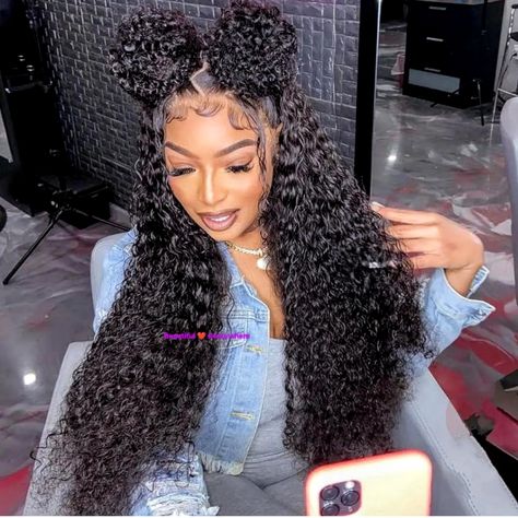 **All Curly Wig 32 Inches On Sale** Until I Sell Out!! %100 Unprocessed Virgin Malaysian Curly Human Hair Hd Lace Wig . Malaysian Hair Look Very Natural With A Pretty Sheen,High Density (180%) . Pre-Plucked, With Baby Hair 32 Inches Malika-, Has Beautiful Long Soft /Curls,Hd Lace Perfect For Any Occasion.Easy To Maintain . She Is Gorgeous & Full /High Density (200%) Cuticles In Intact , Ear To Ear Hd Lace (13x4) U Can Parted In The Middle,Side Part Half Up, Bun E There So Many Different Ways You Side Part Wet And Wavy Frontal, Wet Wavy Lace Front Wigs Half Up Half Down, Half Up Half Down Wet And Wavy Wig, Styling Long Curly Hair, Curly Half Up Half Down Wig, Middle Part Wet And Wavy Wig, Curly Half Up Half Down Weave Synthetic, Long Soft Curls, Middle Side Part