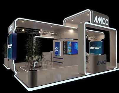 Peninsula Island, Island Booth, Booth Design Exhibition, Glass Partition Wall, Reception Desk Design, Exhibition Stall Design, Pop Ceiling Design, Trade Show Booth, Trade Show Exhibit