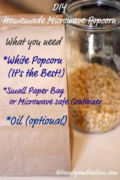 Why do I not always make homemade popcorn this way? DIY microwave popcorn! Perfect! Popcorn In Microwave, Crazy Popcorn, Popcorn Homemade, Popcorn Microwave, Diy Microwave Popcorn, Homemade Microwave Popcorn, Microwave Caramel Corn, Homemade Popcorn, Popcorn Kernels