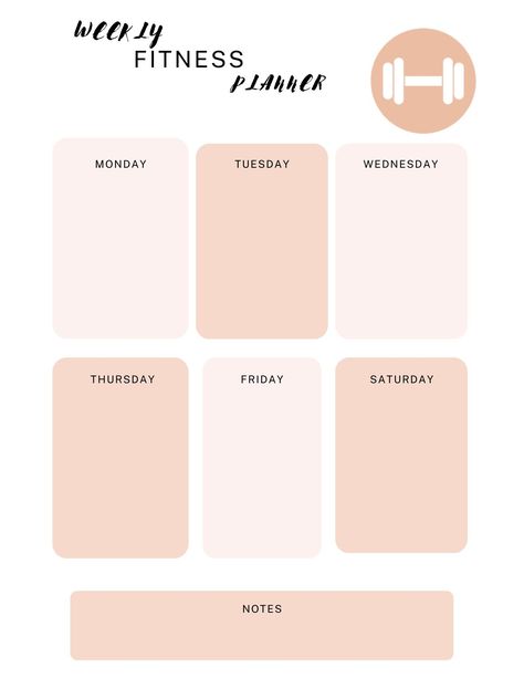 Weekly Workout Planner Weekly Workout Schedule Template, Weekly Workout Planner Template, Workout Planner Template Aesthetic, Work Out Planner, Workout Schedule Template, Workout Checklist, Workout Planner Template, Random Workouts, Weekly Workout Planner