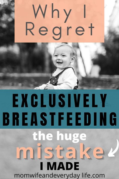 Do not make this huge breastfeeding mistake! Exclusively breastfeeding is awesome but can come with its challenges. If you never introduce a bottle to your baby you will be stuck being the one to always feed them. Don’t make this mistake when you breastfeed your baby. Make sure to introduce the bottle. Exclusively Breastfeeding, Life With A Newborn, Caring For A Newborn, Exclusive Breastfeeding, My Mistake, Awesome Mom, I Regret, Doctor Visit, Newborn Care