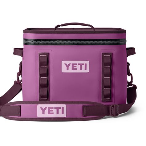 YETI Hopper Flip 18 Portable Soft Cooler, Nordic Purple, Coolers & Cool Bags - Amazon Canada Yeti Cooler, Yeti Coolers, Duck Boat, Portable Cooler, Tough As Nails, Soft Cooler, Closed Cell Foam, Ace Hardware, Cooler Bag