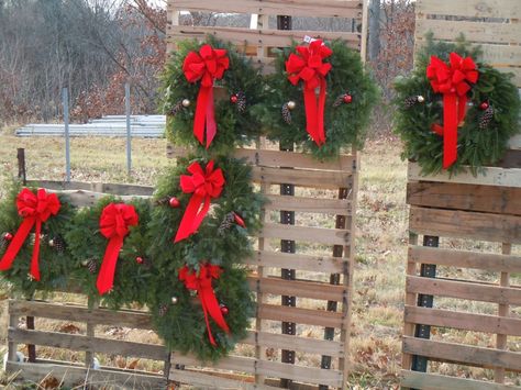 multiple wreath display Wreath Display Ideas, Craft Show Booth Display Ideas, Keys Crafts, Booth Display Ideas, Wreath Display, Key Crafts, Craft Show Booths, Craft Show Booth, Booth Inspiration