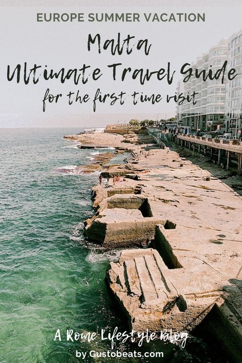 If you are going to Malta for the first time, here's my easy-to-follow 3-day itinerary and travel guide of Malta. I've covered the must-see monuments but also a few hidden gems and local restaurants which the first timers miss them always. Malta | Malta travel | Malta itinerary | 3 days in Malta | Malta trip guide  #malta #maltatravel #maltaitinerary Malta Itinerary 3 Days, Malta Itinerary, Malta Vacation, Travel Malta, Malta Beaches, Malta Travel, Europe Vacation, Bucket List Destinations, Rome Travel