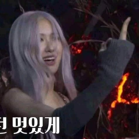 Rosé Funny Face, Rosé Meme, Images Terrifiantes, Blackpink Memes, Park Rosé, Dara Kpop, Rose Park, Blackpink Funny, Rose Icon