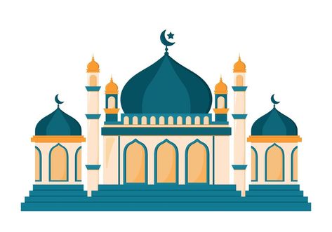 Mosque Icon Animated Cartoon Vector Illustration for Islamic Element Decoration Mosque Animation, Masjid Cartoon, Mosque Icon, Mosque Clipart, Mosque Illustration, Animated Cartoons, Cartoon Illustration, Vector Art, Vector Free