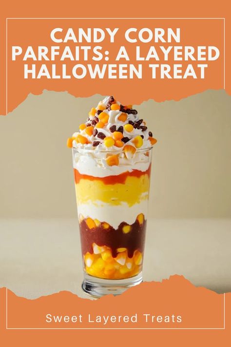 🍭 Fun Layered Treats – Try these delightful candy corn parfaits that are sure to be a hit at your Halloween celebration! Easy to make and so delicious! 🍂 #HalloweenInspo #ParfaitRecipes #SweetLayeredTreats #PartyFood Candy Corn Desserts, Candy Corn Recipe, Halloween Dessert, Parfait Recipes, Recipe Boards, Festive Treats, Halloween Treat, Halloween Desserts, Best Candy