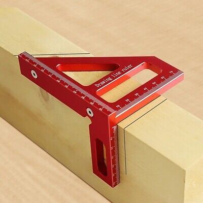 Material: aluminum alloy. Measuring Tools Woodworking, Woodworking Square, Carpenters Square, Triangle Ruler, Measuring Tools, Marking Tools, Measurement Tools, Cool Tools, Diy Tools