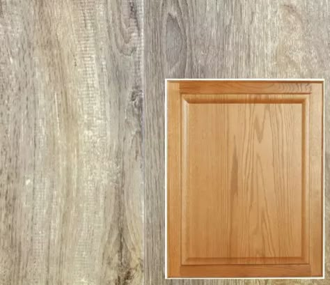 What Flooring Goes with Oak Cabinets? | Carla Bast Design Oak Kitchen Cabinets Wall Color, Honey Oak Trim, Light Oak Cabinets, Dark Oak Cabinets, Kitchen Cabinets And Flooring, Oak Bathroom Cabinets, Wood Flooring Options, Natural Oak Flooring, Honey Oak Cabinets