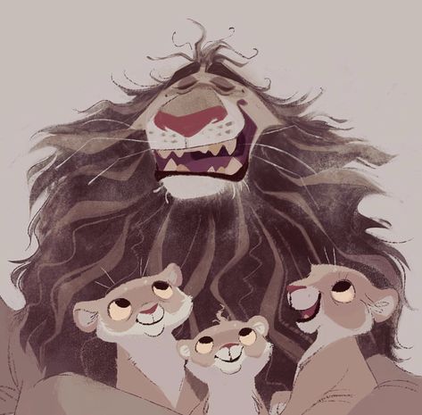 Dog Design Art, Games Illustration, Cartoon Sketches, Lion Art, Arte Sketchbook, Animals Artwork, Animal Sketches, The Lion King, Animation Design