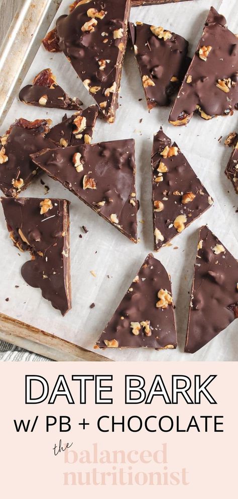 Chocolate Bars Recipe, Date Chocolate, Peanut Butter Bark, Chocolate Bar Recipe, Dark Chocolate Bark, Desserts With Few Ingredients, Healthy Dark Chocolate, Bark Recipe, Dessert Ingredients