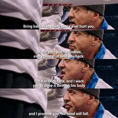 Creed Quotes, Rocky Balboa Quotes, Creed Movie, Movies Scenes, Creed 3, Quotes Movie, Movie Screenshots, Matt Murdock, Boxing Quotes