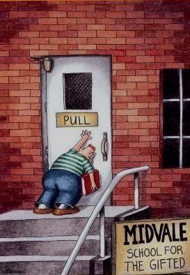 a Gary Larson classic. One of my all-time favorite cartoons ever. Gary Larson Far Side, Gary Larson Cartoons, Far Side Cartoons, Far Side Comics, Gary Larson, Far Side, The Gifted, The Far Side, Clipuri Video