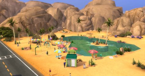 Sims Lots, Oasis Springs, The Sims 4 Lots, San Myshuno, Sims 4 Lots, Die Sims 4, Sims 4 House Building, Sims 4 House Plans, Sims 4 House Design