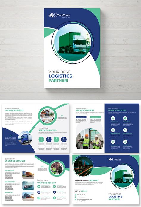 The Best Logistics Company Profile Brochure Template#pikbest##Templates Logistics Company Profile Design, Company Brochure Design, Company Profile Design Templates, Company Profile Brochure, Brochure Cover Design, Profile Template, Corporate Office Decor, Comic Company, Proposal Design