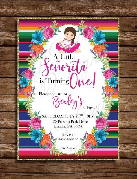 Mexican Party Invitation, Mexican Fiesta Birthday Party, Mexican Theme Party Decorations, Mexican Invitations, Mexican Birthday Parties, Mexican Party Decorations, Fiesta Birthday Party, Mexican Birthday, Fiesta Theme Party