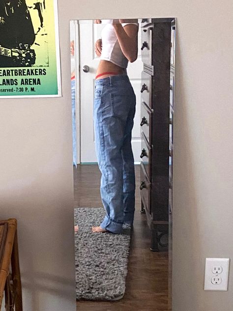 the lowest of low jeans <3 lil whale tail action <3 y2k, 2000s revival fashion 2000s Low Waisted Jeans, Whale Tail Pants 2000s, Y2k Fashion Whale Tail, Whale Tail Pants, Super Low Rise Jeans 2000s, Y2k Low Rise Flared Jeans, Whale Tail, Mom Jeans, Fashion Trends