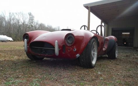 Here's Your Chance To Buy An Affordable Cobra! #ForSale #Cobra, #Glaspac - https://barnfinds.com/affordable-cobra/ Cobra Kit Car, Ford Shelby Cobra, Ford Shelby, Classic Sports Cars, Shelby Cobra, Street Cars, Barn Finds, Kit Cars, Faded Glory