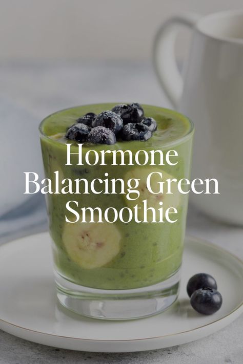 I packed all the essential foods for hormonal health in this best green hormone-balancing smoothie recipe. A favorite, hormone diet recipes. Bebalanced Hormone Diet Recipes, Hormone Balance Smoothie, Hormone Recipes, Hormone Balancing Smoothie, Hormone Balancing Recipes, Hormone Diet, Nutrition Website, Hormonal Health, Green Smoothie Recipe