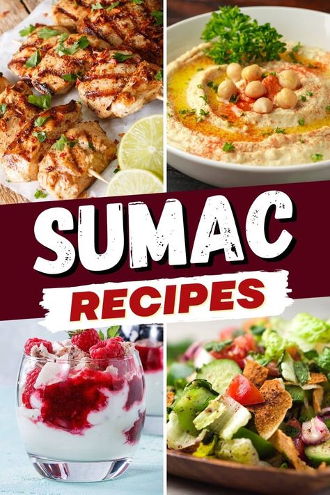 Salad With Sumac, Sumac Recipes Vegetarian, Ground Sumac Recipes, How To Use Sumac Spice, Recipes With Sumac Powder, Recipes Using Sumac, Sumac Recipes Mediterranean Dishes, Recipes With Sumac Spice, Sumac Onions Recipe