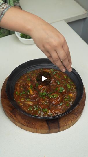 Veg Manchurian - Desi Style | Veg Manchurian - Desi Style | By Indian cookbookFacebook Veg Manchurian Recipe, Veg Manchurian, Manchurian Recipe, Indian Cookbook, Desi Style, Chinese Food, Indian Food, Indian Food Recipes, Desi