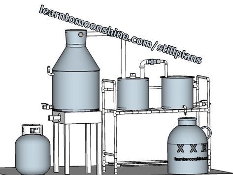 Copper Moonshine Still Plans, How To Build A Moonshine Still, Homemade Still How To Make, Emergency Pantry, Making Moonshine, Homemade Still, Moonshine Still Plans, Reflux Still, Homemade Moonshine