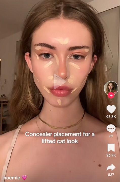 Concealer Placement, Bombshell Makeup, Simple Makeup Tips, Subtle Makeup, Swag Makeup, Makeup Help, Face Makeup Tips, Face Makeup Tutorial, Pinterest Makeup