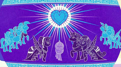 The crystaling of a Crystal Empire baby Flurry Heart, Baby Princess, My Little Pony Characters, Baby Sister, Star Vs The Forces, My Little Pony, Amazing Art, Neon Signs, Crystals