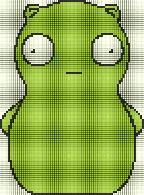 Alpha pattern #28122 | BraceletBook Kuchi Kopi, Crochet Bob, Crochet Potholder Patterns, Bob S, Potholder Patterns, Kandi Patterns, Tapestry Crochet Patterns, C2c Crochet, Minecraft Pixel Art