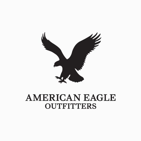 Logo designs for companies with long names - American Eagle Outfitters American Eagle Logo Design, Hollister Logo Design, American Eagle Logo, Long Names, American Logo, Logo Online Shop, Hollister Logo, Brands Logo, Clothes Brand