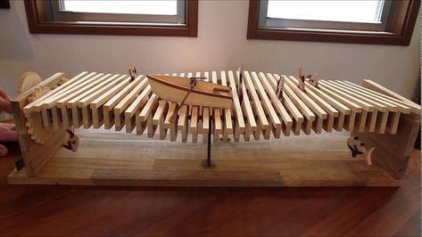 Wave Sculpture, Kinetic Toys, Kinetic Art, Into The Woods, Wooden Sculpture, Easy Woodworking Projects, Diy Furniture Plans Wood Projects, Woodworking Shop, Diy Storage