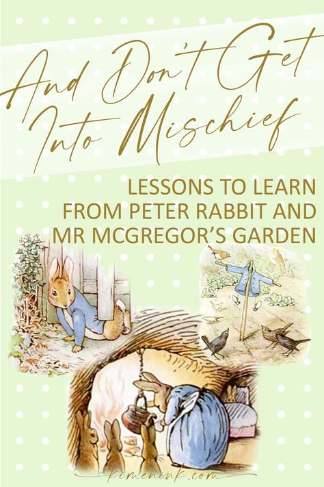 When you heard the Peter Rabbit story as a kid you likely didn't realize all the subliminal lessons imparted to your psyche by the brilliant Ms Potter. If you're needing inspiration, re-read The Tale of Peter Rabbit. Aloud. For your inspirational meditations. The lesson is real. Peter Rabbit Story, Mr Mcgregor, Tale Of Peter Rabbit, Benjamin Bunny, Lesson Learned, Mysterious Places, Homeschool Kindergarten, Beatrix Potter, Peter Rabbit