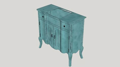 Ware House, Dressing Unit, Victorian Dressers, 2 Door Cabinet, Clothing Store Interior, Sketchup Model, Distressed Furniture, Vintage Cabinets, Door Cabinet