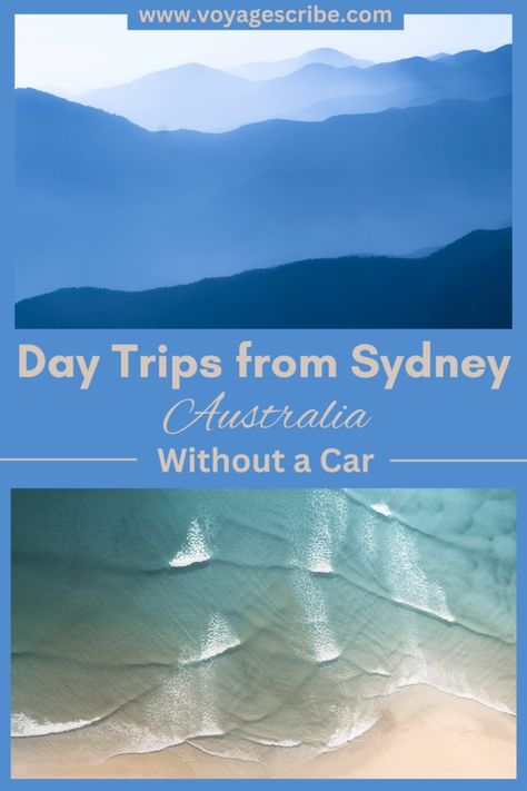 10 Best Day Trips from Sydney Without a Car - Voyage Scribe New Zealand Cities, Visit Sydney, East Coast Road Trip, Australia Travel Guide, Australian Travel, Airlie Beach, Oceania Travel, One Day Trip, Australia Day