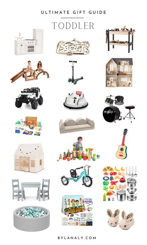 Toddler Gift Ideas, Gift Ideas For Toddlers, Toddler Gift Guide, Christmas Gift Ideas For Kids, Kids Workbench, Best Toddler Gifts, Gifts For Toddlers, Toddler Boy Toys, Toddler Birthday Gifts