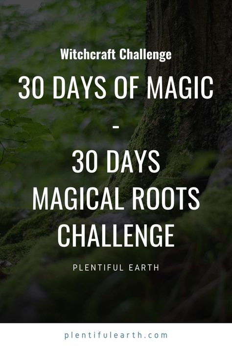 The #30DaysMagicalRoots Challenge » Plentiful Earth Birthday Resolutions, Wiccan Tips, Wiccan Journal, Witch Info, Circle Casting, Witchy Mama, Digital Grimoire, Norse Paganism, Moon Vibes