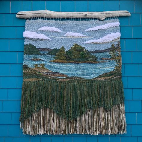 Nature Macrame, Woolly Thyme, Woven Wall Hanging Diy, Simpul Makrame, Weaving Book, Small Tapestry, Handwoven Tapestry, Straight Natural, Tapestry Nature