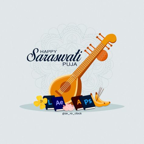 Graphic designer saraswati puja special Saraswati Puja, Basant Panchami, Art Brochures, Instagram Branding Design, Roofing Sheets, Instagram Branding, Aesthetic Pastel, Aesthetic Pastel Wallpaper, Pastel Wallpaper