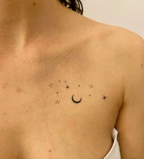 Constellation Stars and Moon Temporary Tattoo set of 2 - Etsy Canada Matching Star Tattoos, Tattoos Hip, Constellation Stars, Heart Temporary Tattoos, Stars Tattoo, Tattoo Paper, Temp Tattoo, Real Tattoo, Tattoo Set