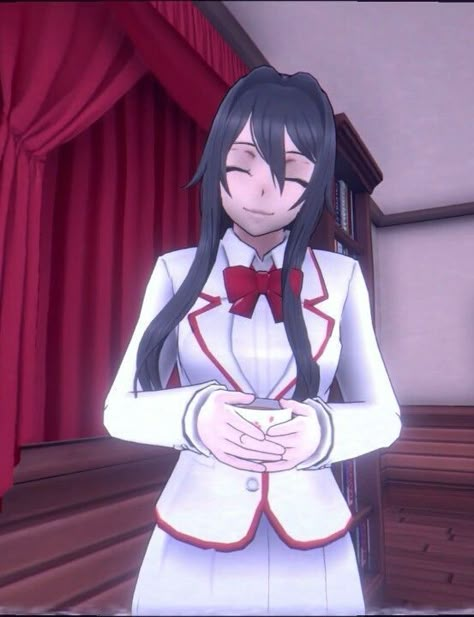 like daughter like mother Yandere Simulator Ryoba, Students Council, Yandere Simulator 1980, Ryoba Aishi, Ayano Aishi, Yandere Simulator, Anime, Black