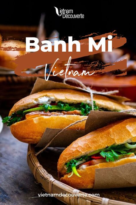 Découvrez le savoureux Banh Mi Vietnam, un sandwich vietnamien qui mélange textures et saveurs pour une expérience gustative inoubliable. Cliquez sur l'image pour retrouver les recettes et des adresses pour déguster ce délice culinaire. #vietnamesebanhmi #banhmi #recipebanhmi #sandwichvietnam #banhmivietnam #foodvietnam #vietnamdecouverte #explorevietnam #voyagevietnam #vietnamtravel #voyage #visitevietnam #travel #vietnam #travel #tourism #photography #destination #asia #holidays #pinterest Tourism Photography, Banh Mi Sandwich, Travel Vietnam, Vietnam Food, Banh Mi, Travel Tourism, Vietnam Travel, Food Truck, Food Photo